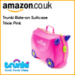Trunki Ride-on Suitcase Trixie Pink